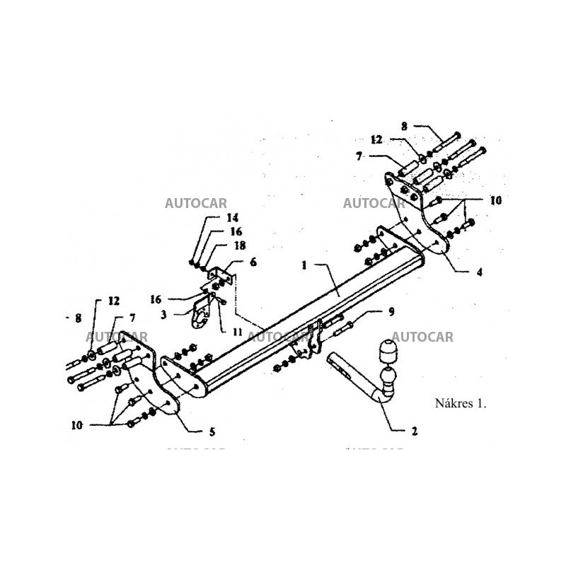 Anhängerkupplung für XC 90 - 5-türig - automat–AHK abnehmbar - von 2002