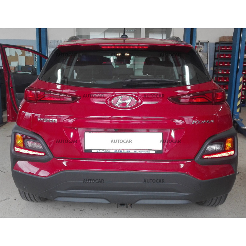 Anhängerkupplung für KONA - automat–AHK abnehmbar - von 2017/-