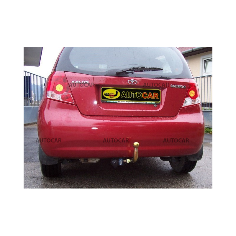 Anhängerkupplung für KALOS - 3/5 dv - manuell–AHK starr - von 2002