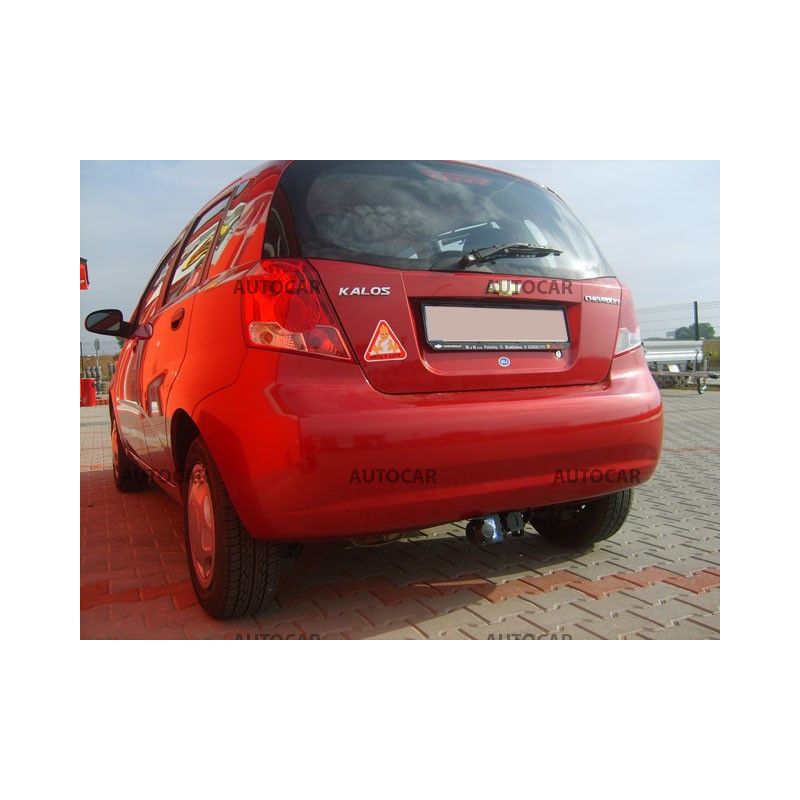 Anhängerkupplung für KALOS - 3/5 dv - automat–AHK abnehmbar - von 2002