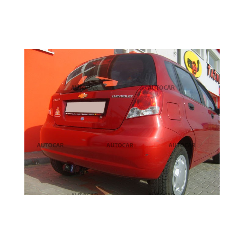 Anhängerkupplung für KALOS - 3/5 dv - automat–AHK abnehmbar - von 2002