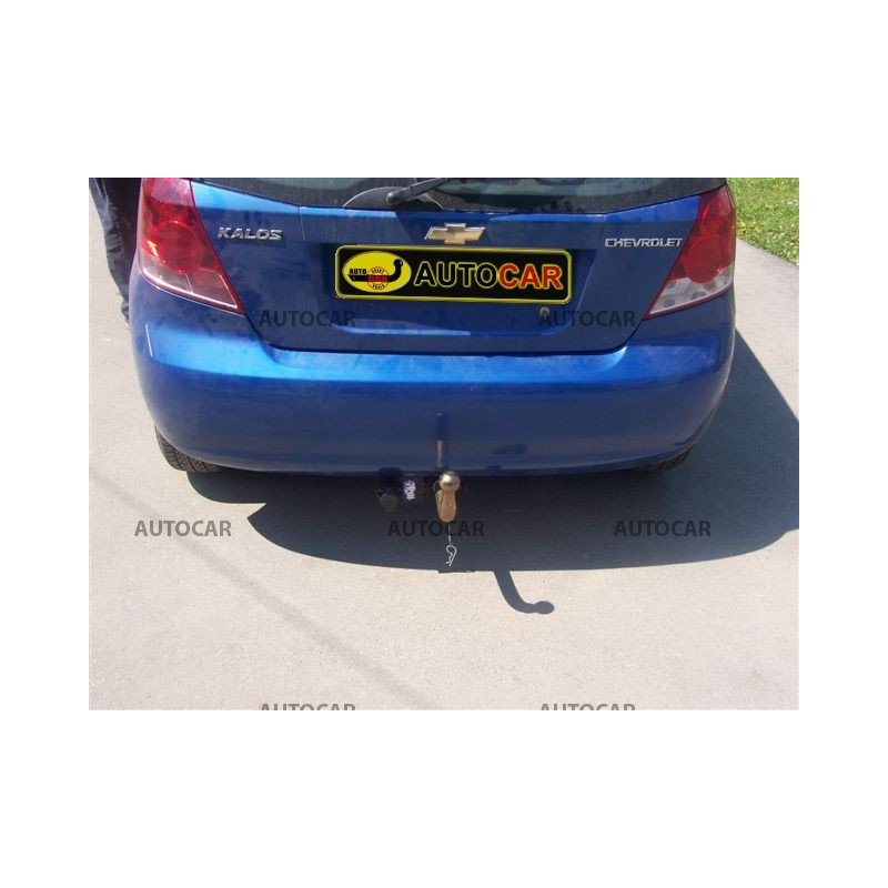 Anhängerkupplung für KALOS - 3/5 dv - automat–AHK abnehmbar - von 2002