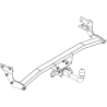 Anhängerkupplung für Hyundai KONA - automat horizontal–AHK abnehmbar - für Fahrzeuge mit originaler Abdeckung in der Stoßstange Anhängerkupplung für Hyundai KONA - automat horizontal–AHK abnehmbar - für Fahrzeuge mit originaler Abdeckung in der Stoßstange