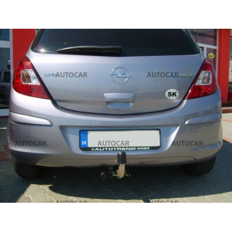 Anhängerkupplung für CORSA - "D" 3,5dv - automat–AHK abnehmbar - von 2006 Anhängerkupplung für CORSA - "D" 3,5dv - automat–AHK abnehmbar - von 2006