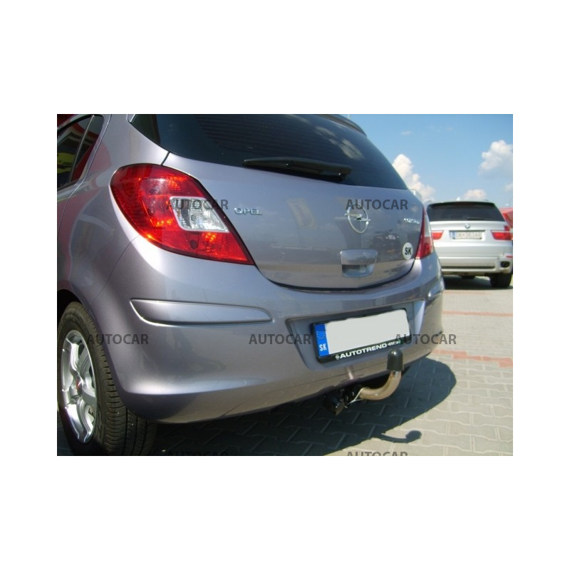 Anhängerkupplung für CORSA - "D" 3,5dv - automat–AHK abnehmbar - von 2006