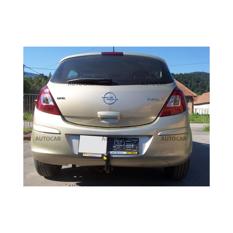 Anhängerkupplung für CORSA - "D" 3,5dv - manuell–AHK starr - von 2006