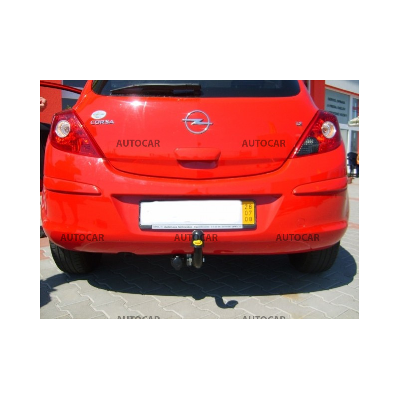 Anhängerkupplung für CORSA - "D" 3,5dv - manuell–AHK starr - von 2006