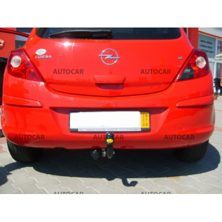 Anhängerkupplung für CORSA - "D" 3,5dv - manuell–AHK starr - von 2006 Anhängerkupplung für CORSA - "D" 3,5dv - manuell–AHK starr - von 2006