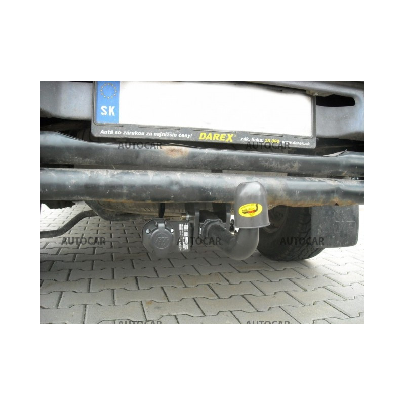 Anhängerkupplung für NAVARA - rúrkový nárazník , ( D 40 ) - automat–AHK abnehmbar - von 2006