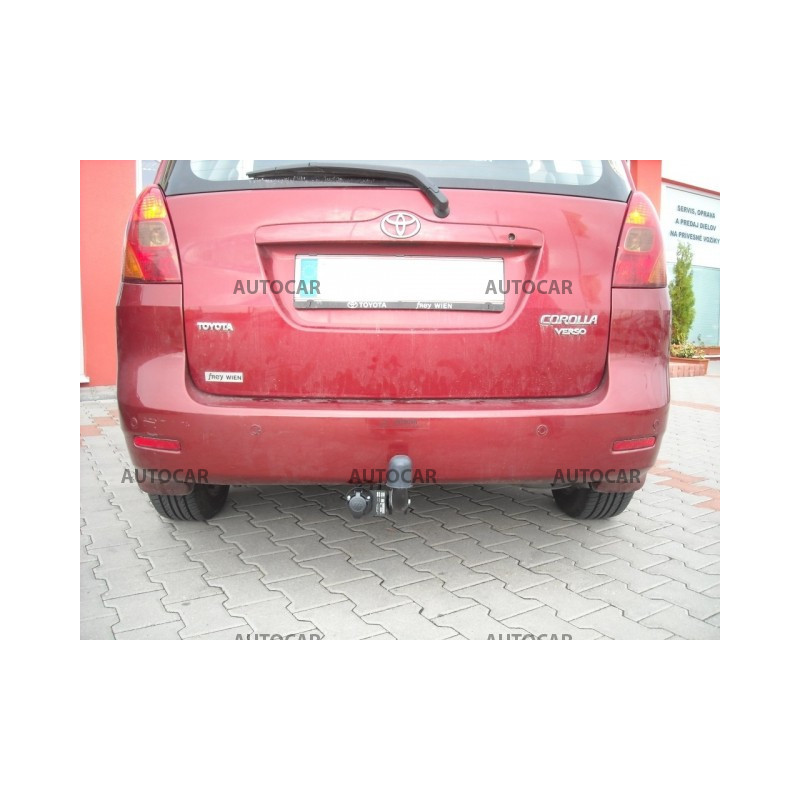 Anhängerkupplung für Toyota COROLLA VERSO - E12J - manuall–AHK starr