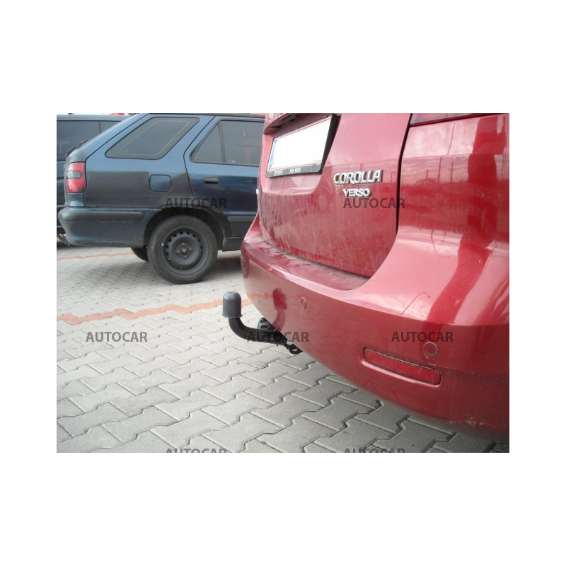 Anhängerkupplung für Toyota COROLLA VERSO - E12J - manuall–AHK starr