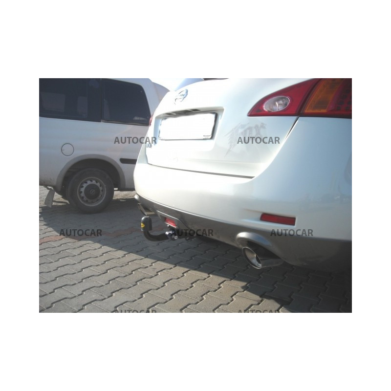 Anhängerkupplung für MURANO - SUV, ( Z 50, Z 51 ) - automat–AHK abnehmbar - von 2004