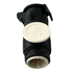 Kurzadapter 13P/24V zu 7P/12V
