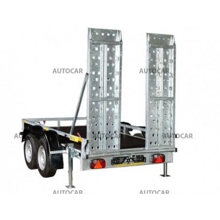 Anhänger für der Transport von Baumaschinen 3,5t 4m