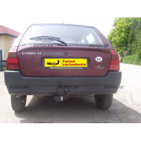 Anhängerkupplung für Citroen AX - 3/5 tür. - manuall–AHK starr Anhängerkupplung für Citroen AX - 3/5 tür. - manuall–AHK starr