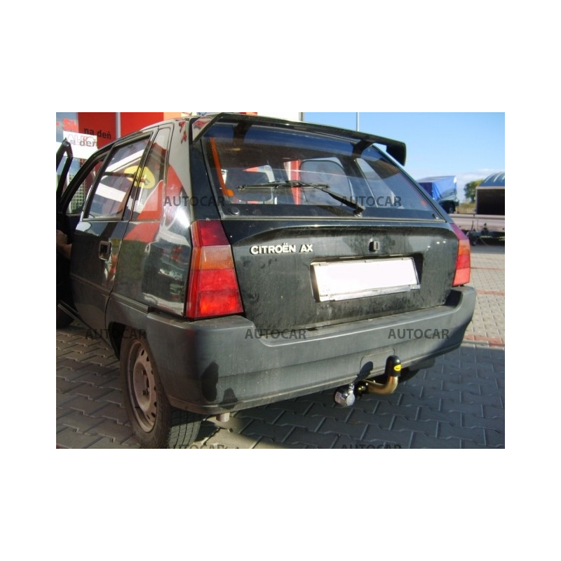 Anhängerkupplung für Citroen AX - 3/5 tür. - manuall–AHK starr