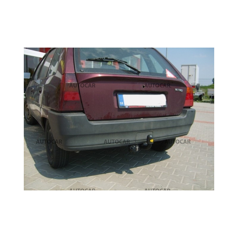 Anhängerkupplung für Citroen AX - 3/5 tür. - manuall–AHK starr