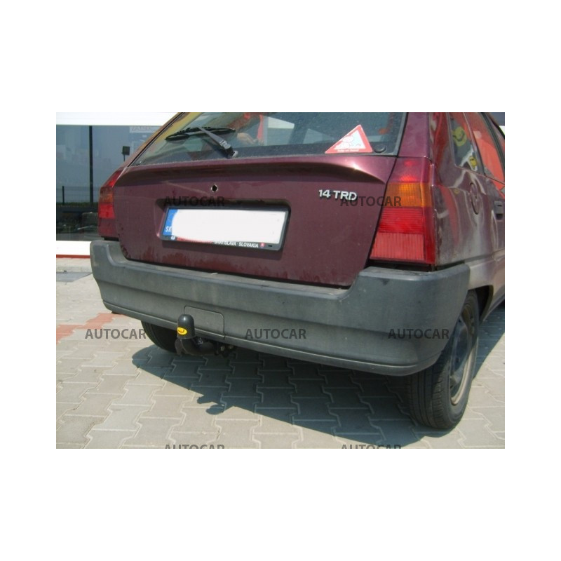 Anhängerkupplung für Citroen AX - 3/5 tür. - manuall–AHK starr