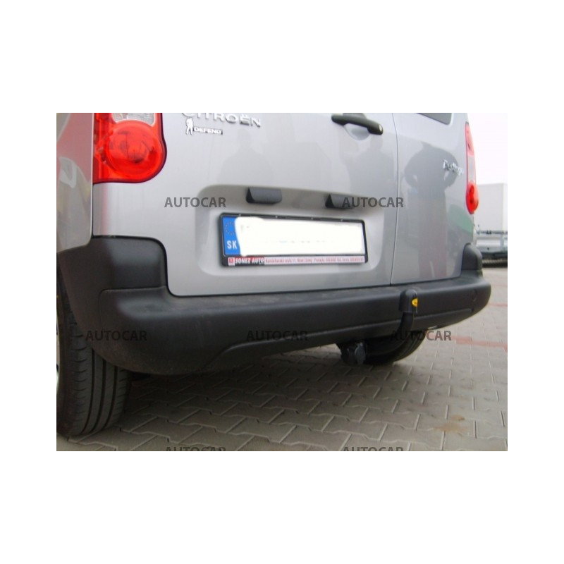 Anhängerkupplung für BERLINGO - Pick Up - manuell–AHK starr - von 2008