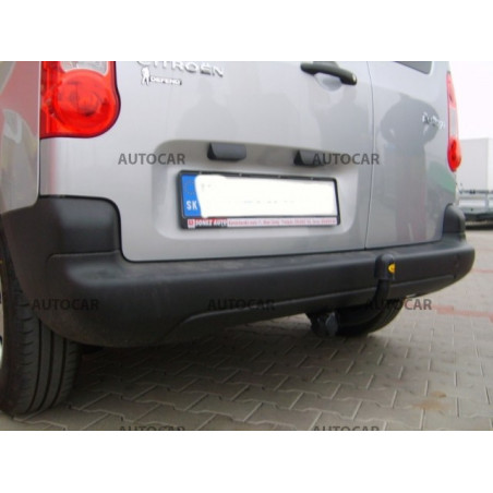 Anhängerkupplung für BERLINGO - Pick Up - manuell–AHK starr - von 2008 Anhängerkupplung für BERLINGO - Pick Up - manuell–AHK starr - von 2008