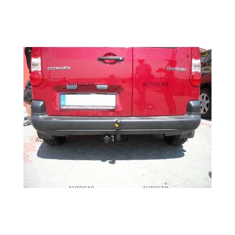 Anhängerkupplung für BERLINGO - Pick Up - manuell–AHK starr - von 2008