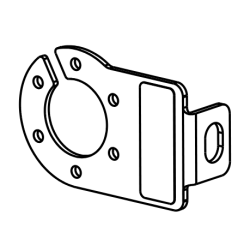 Steckdosenhalter - fest