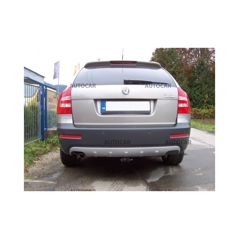 Anhängerkupplung für Skoda OCTAVIA II. - automat–AHK abnehmbar