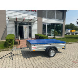 Flache anhänger A255 - blau