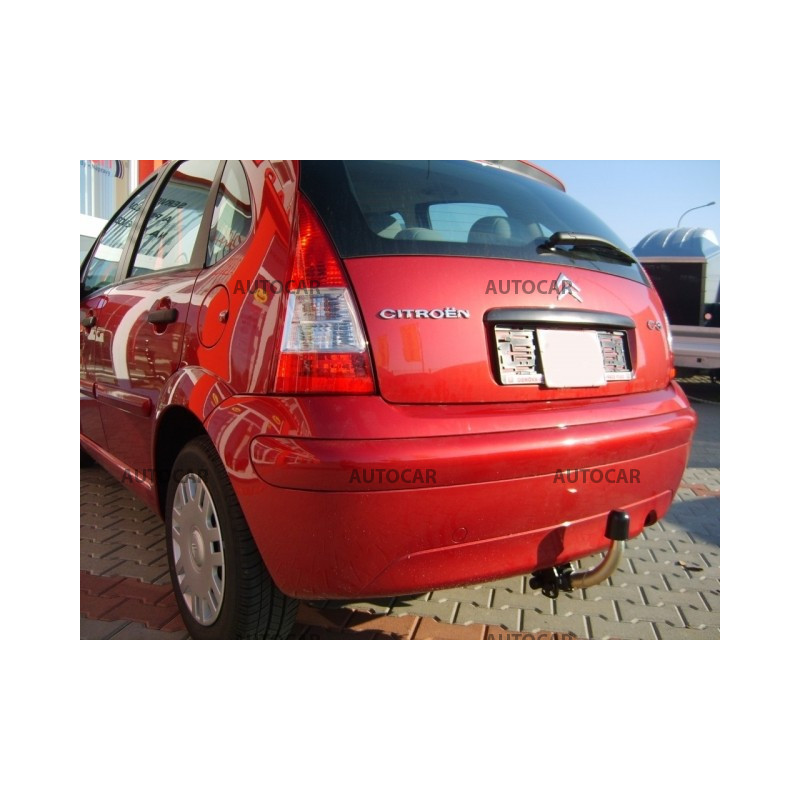 Anhängerkupplung für Citroen C3 - 5 tür. - automat–AHK abnehmbar