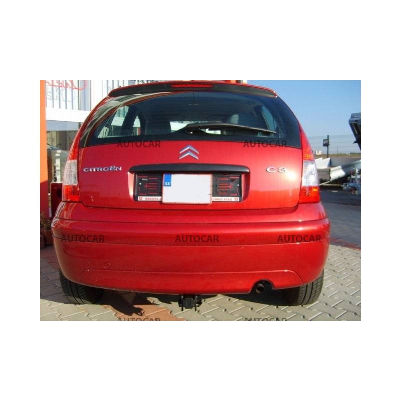 Anhängerkupplung für Citroen C3 - 5 tür. - automat–AHK abnehmbar