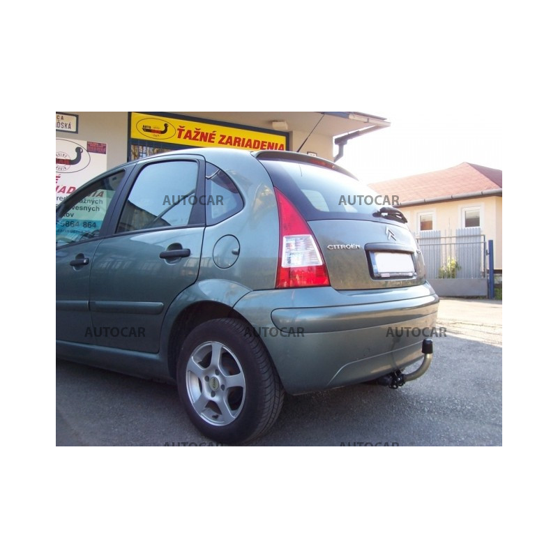 Anhängerkupplung für Citroen C3 - 5 tür. - automat–AHK abnehmbar