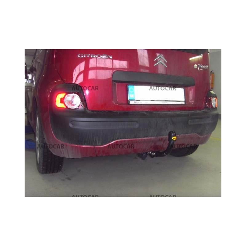 Anhängerkupplung für C 3 PICASSO - 5 dv - manuell–AHK starr - von 2009