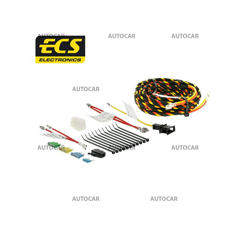 Dauerstrom und Ladestrom 12V für 13-polige Elektrosätze E.C.S. für VW GROUP