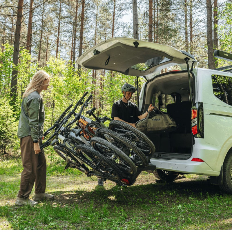 Thule VeloSpace 3 Fahrradträger für 3 Fahrräder + Adapter