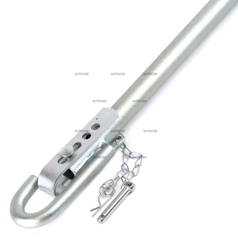 AMiO 2T Anhängerkupplung 180 cm – massiver Stahl, 3-teilig