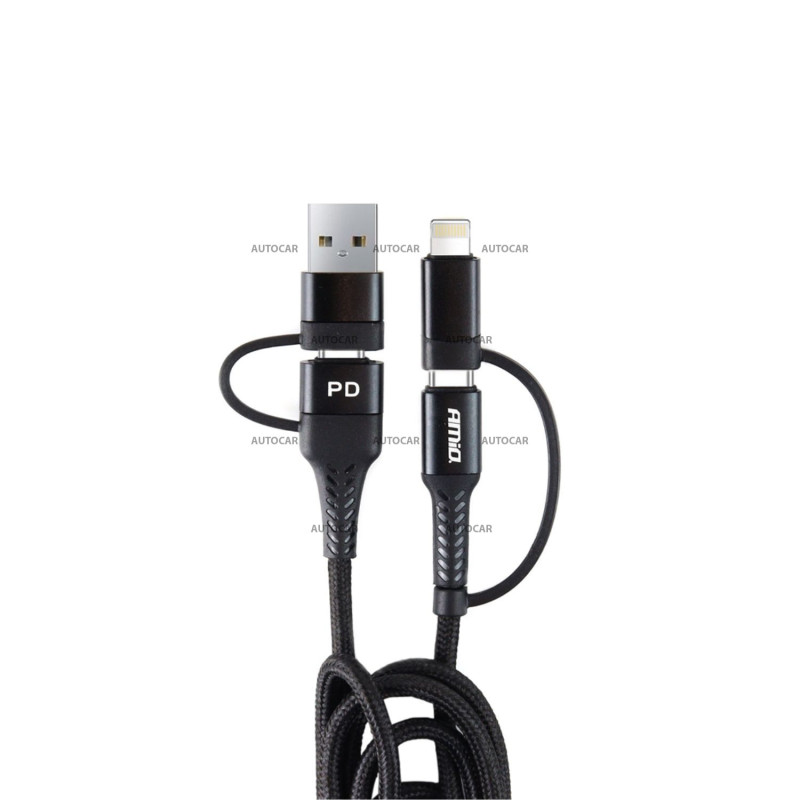 AMIO Universal-Lade- und Datenkabel – PD-Schnellladung