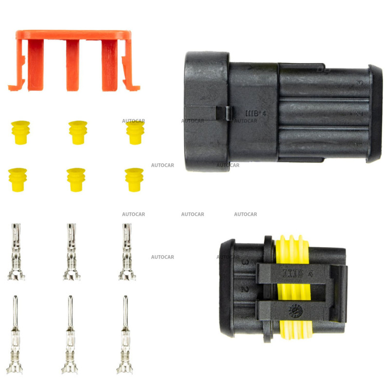 Steckersatz – 3-polig