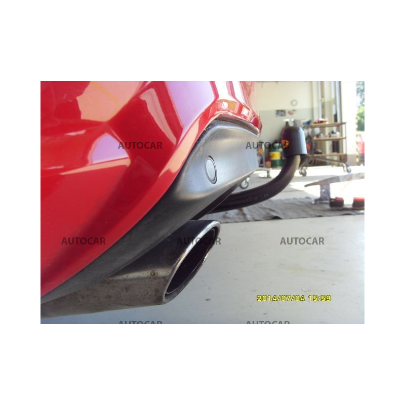 Anhängerkupplung für Mercedes C, 4 dv. kombi  - automat – AHK abnehmbar -2007-2014