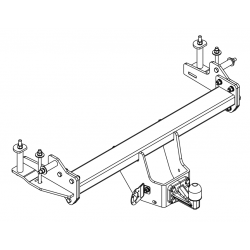Anhängerkupplung für SsangYong MUSSO - Grand - manuall–AHK starr