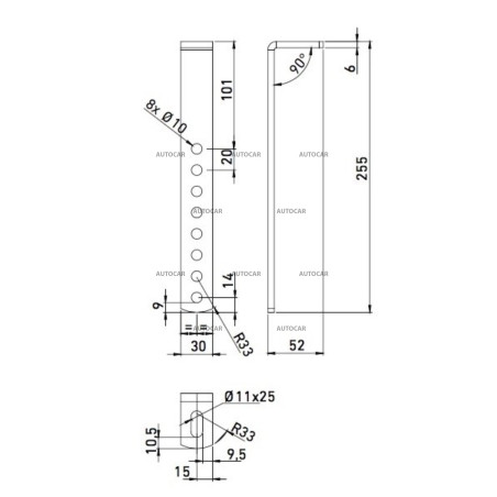 Anhänger (für 1 Box) Daken