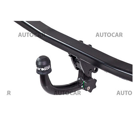 Anhängerkupplung für Porsche MACAN ELECTRIC - automat vertikal–AHK abnehmbar