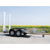Anhänger für der Transport von Baumaschinen 3t 4m Anhänger für der Transport von Baumaschinen 3t 4m