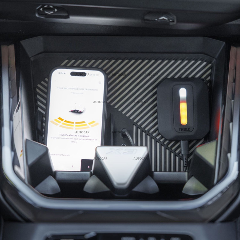 Fahrradträger - THULE Epos ParkSecure für 3 Fahrräder