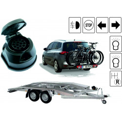 13/8 PIN fahrzeugspezifisch E-Satz (mit Steuermodul) für Anhängerkupplungen - TOYOTA / SUZUKI - ohne Blinküberwachung