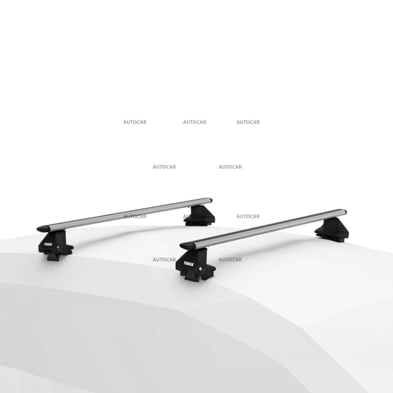 THULE WingBar Evo Dachträger für Mazda 3 Limousine (2014–2018) – Dach ohne Reling