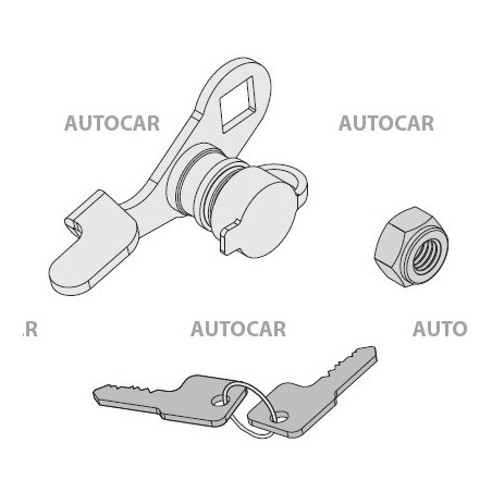 Abschließbarer Hebel für Bajonett-Anhängevorrichtung - AUTO-HAK