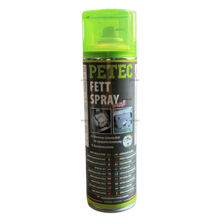 Weißes Fettspray