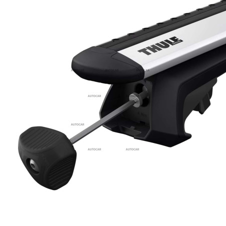 THULE Dachträger mit Überlappung - Aluminium