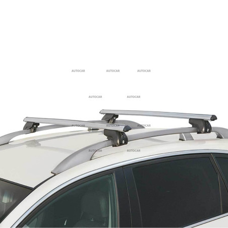 AURILIS Dachträger mit Überlappung - Aluminium