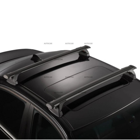 YAKIMA Dachgepäckträger mit Überlappung - Aluminium